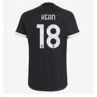 Fotbalové Dres Juventus Moise Kean #18 Alternativní 2023-24 Krátký Rukáv